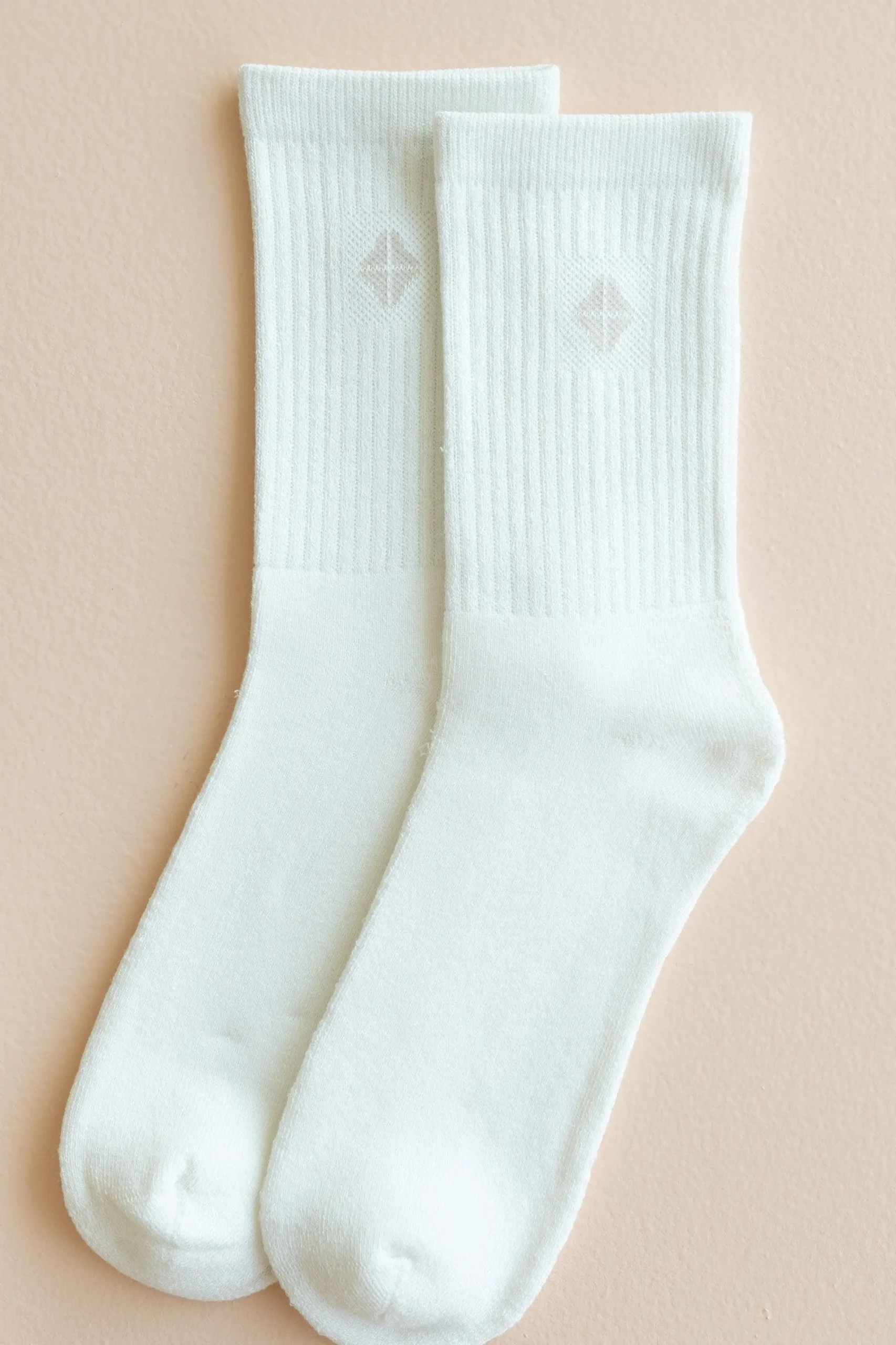 Adult Crew Socks in Cloud