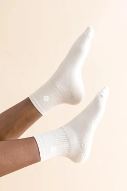 Adult Crew Socks in Oat