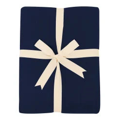 Adult Quilted Blanket in Navy 2.5