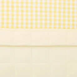 Baby Blanket in Gingham Chamomile 1.0