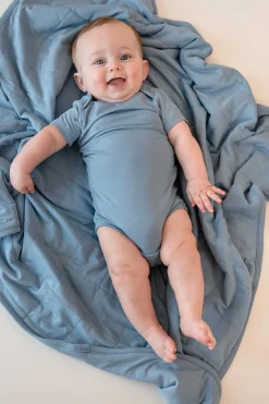 Baby Blanket in Slate 1.0