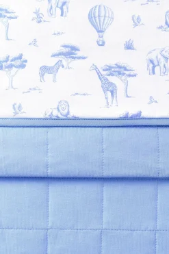 Baby Blanket in Toile Safari