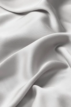 Bamboo Sateen Pillowcase Set in Dove Gray