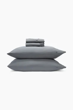 Bamboo Sateen Sheet Set in Ash