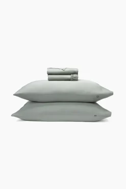 Bamboo Sateen Sheet Set in Eucalyptus