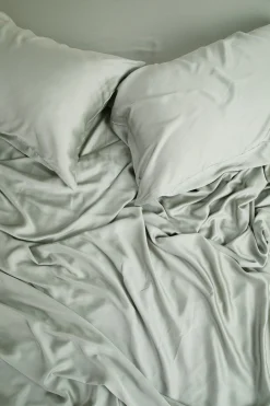 Bamboo Sateen Sheet Set in Eucalyptus