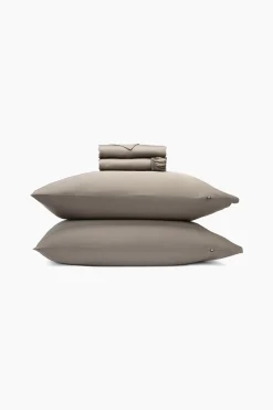 Bamboo Sateen Sheet Set in Truffle