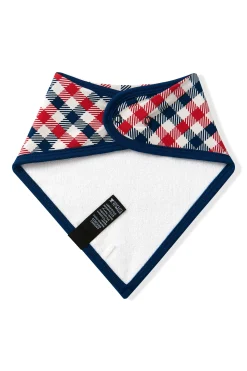 Bib in Patriotic Gingham