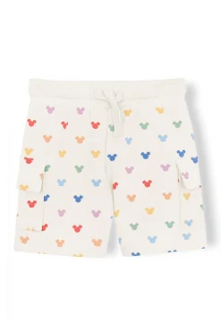 Cargo Short in Pastel Mickey Mouse