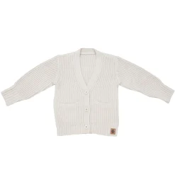 Chunky Knit Oversized Cardigan in Oat