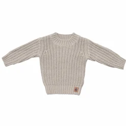 Chunky Knit Sweater in Almond