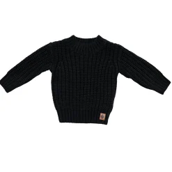 Chunky Knit Sweater in Midnight