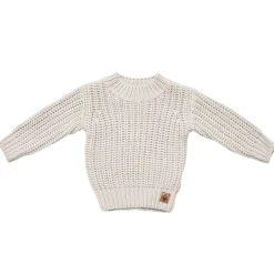Chunky Knit Sweater in Oat
