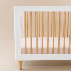 Crib Sheet in Blush