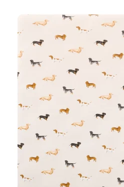 Crib Sheet in Dachshund