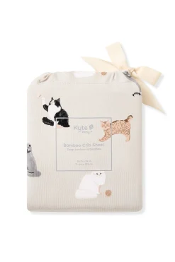 Crib Sheet in Fluffy Cat