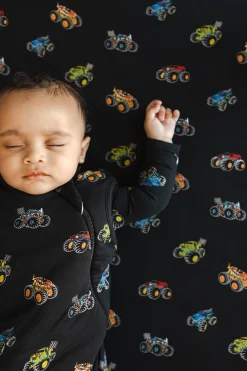 Crib Sheet in Monster Truck