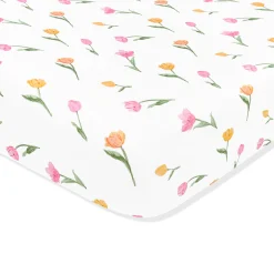 Crib Sheet in Tulip