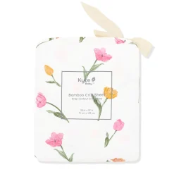 Crib Sheet in Tulip
