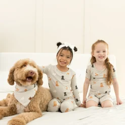 Dog Bandana in Fluffy Dog