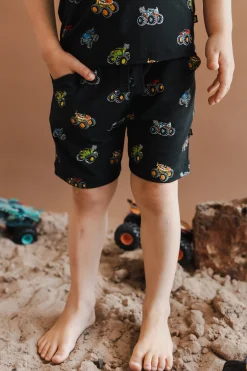 Drawstring Short in Monster Truck