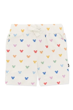 Drawstring Short in Pastel Mickey Mouse