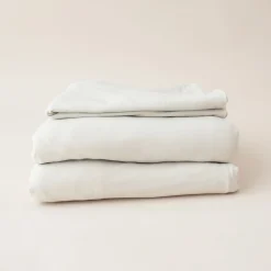 Fitted Sheet with Pillowcases in Oat
