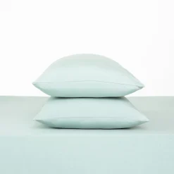 Fitted Sheet with Pillowcases in Sage