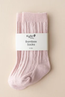 Knee High Socks in Blush