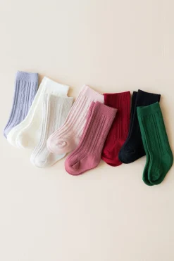 Knee High Socks in Midnight