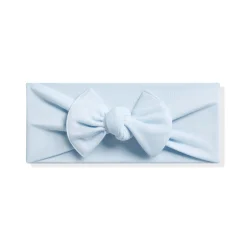 Knotted Bow Headband in Breeze