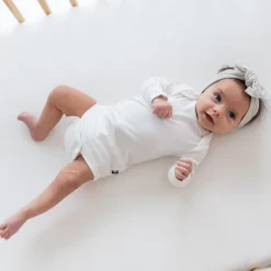 Knotted Bow Headband in Oat