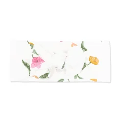 Knotted Bow Headband in Tulip