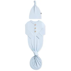 Knotted Gown with Hat Set in Breeze