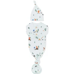 Knotted Gown with Hat Set in Winnie the Pooh Hundred Acre Wood