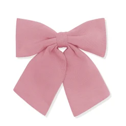 Large Alligator Clip Bow in Apple Blossom