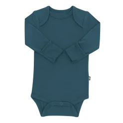 Long Sleeve Bodysuit in Atlantic