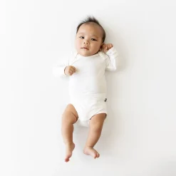 Long Sleeve Bodysuit in Cloud