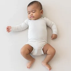 Long Sleeve Bodysuit in Oat