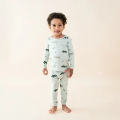 Long Sleeve Pajamas in Fishing