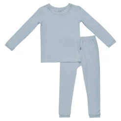 Long Sleeve Pajamas in Fog