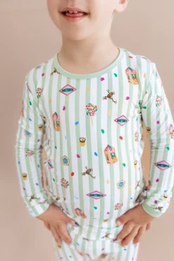 Long Sleeve Pajamas in Honeydukes