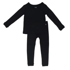 Long Sleeve Pajamas in Midnight