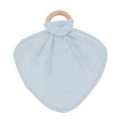Lovey in Fog with Removable Teething Ring