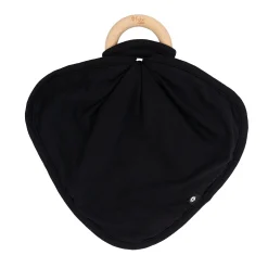 Lovey in Midnight with Removable Wooden Teething Ring