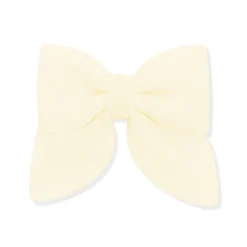 Medium Alligator Clip Bow in Chamomile