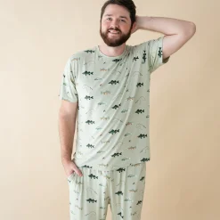 Men's Crew Neck Tee in Fishing