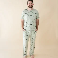 Men's Lounge Pants in Fishing