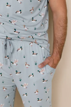 Men's Lounge Pants in Mallard Duck