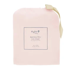 Mini Crib Sheet in Blush